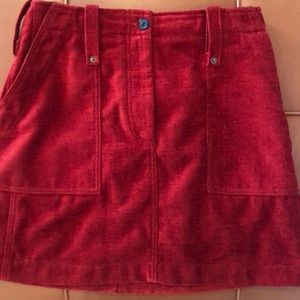 Mcgueen suede skirt - new without tags